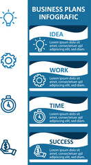 Minimalist Infographic Vector Icons – Set of Editable Signs for Business and Web Projects