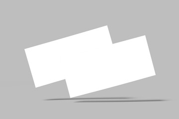 gift voucher blank mockup