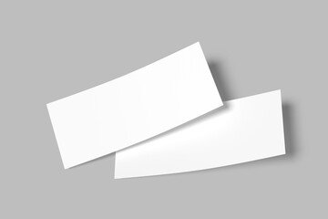 gift voucher blank mockup