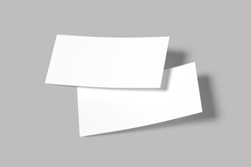 gift voucher blank mockup