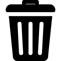 Delete Trash Can Icon Graphic Symbol