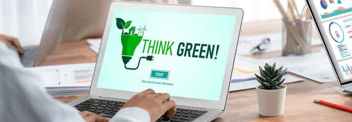 Green business transformation for brisk corporate business to thank green marketing strategy
