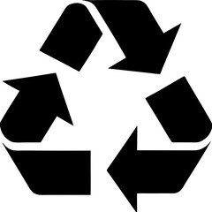 Recycle Arrows Icon Symbol Sign