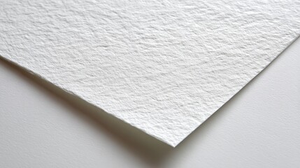 High-quality watercolor paper with subtle pencil marks highlights artistic potential