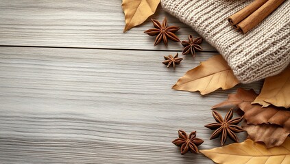 Cozy Autumn Still Life.