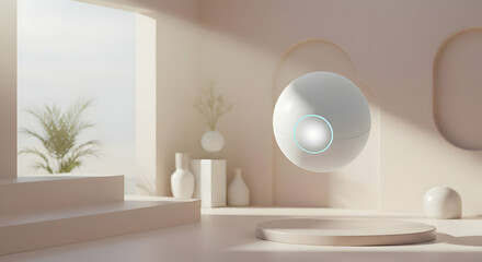 Modern orb design interior