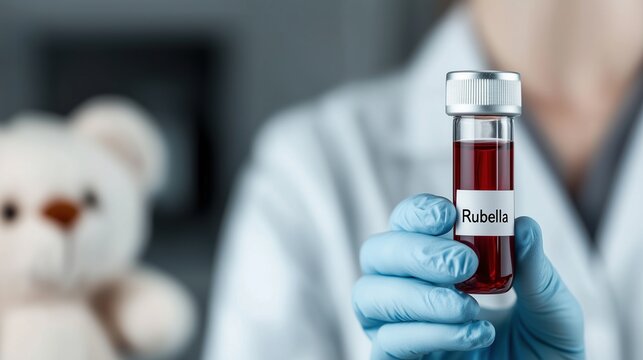 Medical Research on Rubella in Laboratory Setting