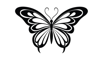 Elegant Butterfly in Flight