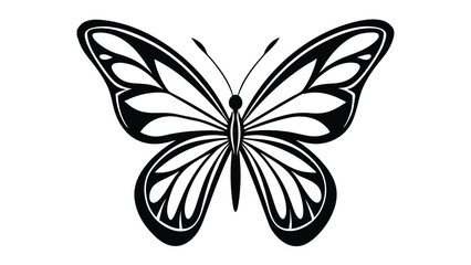 Elegant Butterfly in Flight