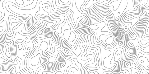 Topographic Background. Abstract wavy and curved lines background. Abstract pattern with Lines. Background of the Topographic Map. Abstract geometric topographic contour map background Free Vector
