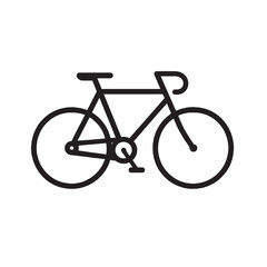 Fototapeta premium bicycle isolated on white