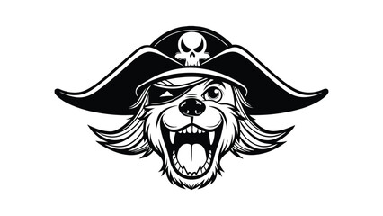 Dog Head Mascot Logo Design