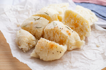 自家製フォカッチャ