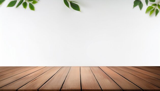 white background copy space with wooden table free space for text and greetings
