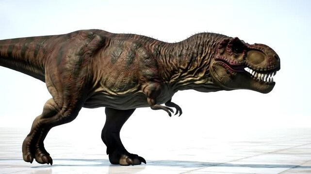Tyrannosaurus rex digital rendering