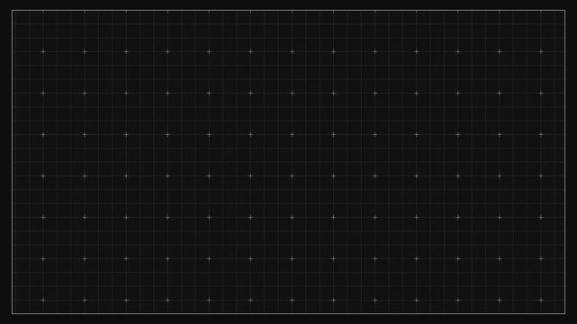 Moving grid for workshop presentation, workbench craft square line pattern background, simple vintage black white guide print table panel motion graphic, empty blueprint draft board frame backdrop