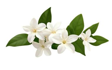 lily of the valley on transparent or white background