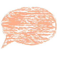 Text box icons for comics. Grunge texture in doodle style.
