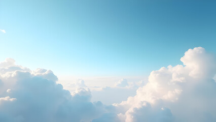 Sky with full of clouds 