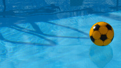 Volley ball in pool