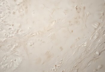 Obraz premium Deeply textured, off-white paper with mottled discoloration, scroll, photo, backdrop