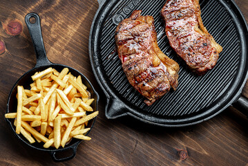 File de picanha grelhado  feito na churrasqueira