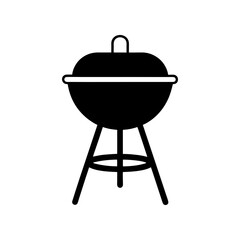BBQ Grill Icon Vector Flat Clean Look