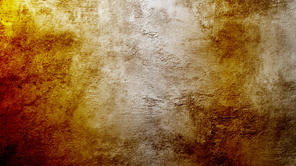 golden grunge background. Abstract watercolor hand painted background autumn concept
. 