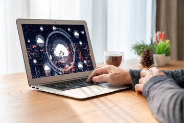 Cloud computing software for modish remote work and personal data storage