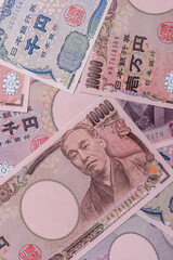 Japanese paper currency, the background of Japan's money