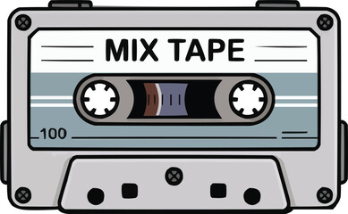 Cassette Vector Art