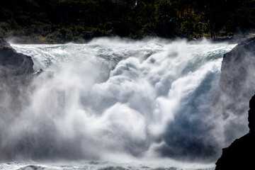 Cascada de Salto Grance waterfall in Torres del Paine National Park,Chile,South America