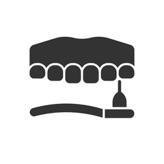 Drill Tooth Icon - Drilling Tooth Icon