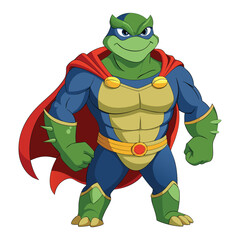Superhero turtle