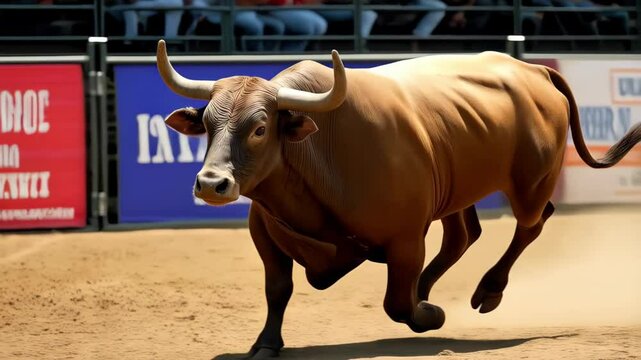 Witness the thrill of a Madrid bullfight rodeo, showcasing courage, skill, and the arena's intense atmosphere