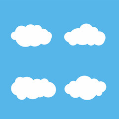 blue sky with clouds
