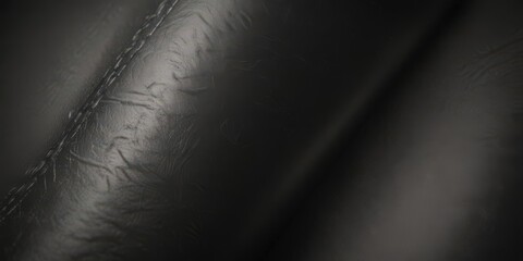 Deep black leather, rich grain, polished sheen ,  surface,  backdrop