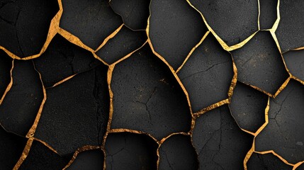 A textured background with a black and gold pattern.
