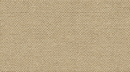 Fototapeta premium Seamless pattern of natural beige fabric texture for design use