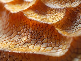 Macro detail of earthy woven texture with light and shadow