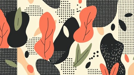 Abstract Floral Pattern