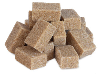 Morceaux de sucre roux