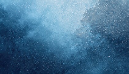 Obraz premium Abstract Pixelated Background Modern Blue and Gray Texture