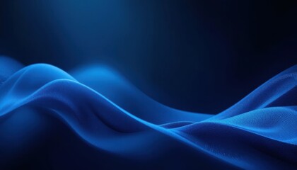 Abstract Blue Wave Digital Background Dark and Light Blue Tones, Soft Wavy Pixelated Pattern