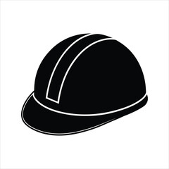vector illustration of a helmet
