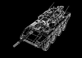 Armored infantry vehicle