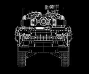Armored infantry vehicle