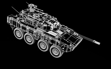 Armored infantry vehicle
