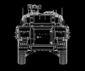 Armored infantry vehicle
