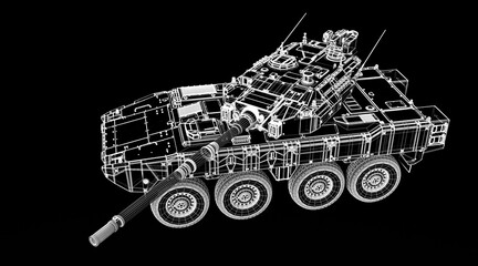 Armored infantry vehicle